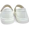 Miss Adeline Velcro Slip-On Mary Jane, White - Mary Janes - 6