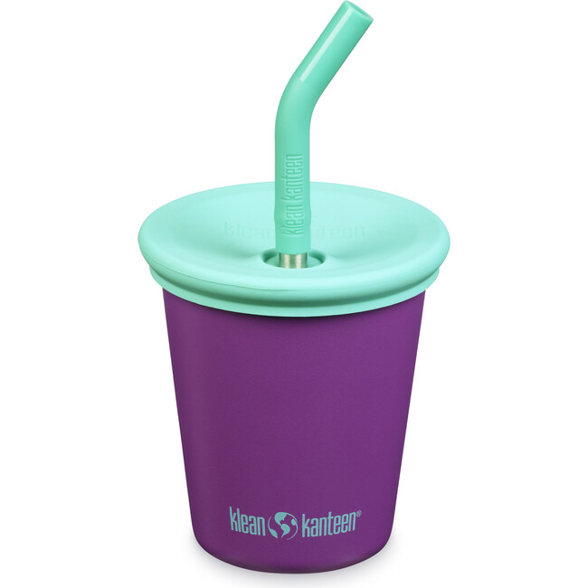 Kid 10 oz Cup With Kid Straw Lid, Sparkling Grape