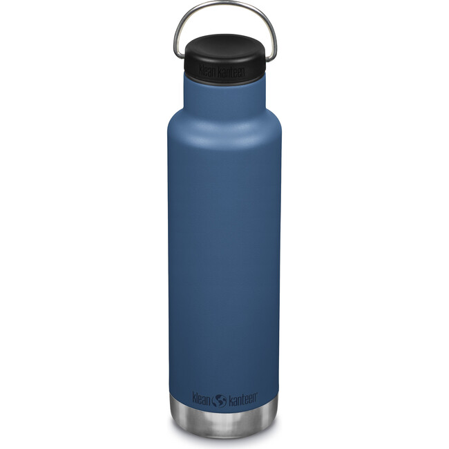 Insulated Classic 20 oz Bottle With Loop Cap, Real Teal