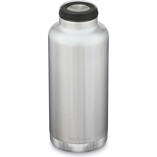 TKWide 64 oz Bottle With Loop Cap, Brushed Stainless