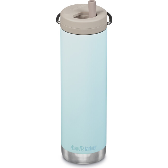 TKWide 20 oz Bottle With Twist Cap, Blue Tint