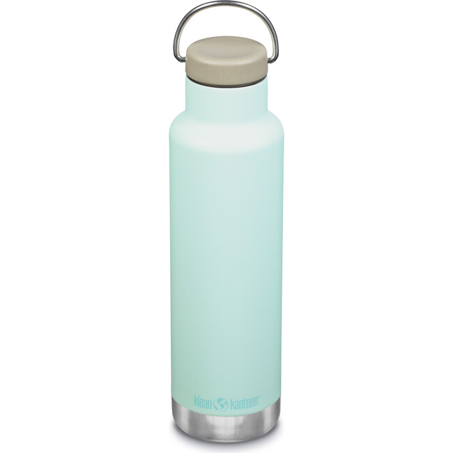 Insulated Classic 20 oz Bottle With Loop Cap, Blue Tint