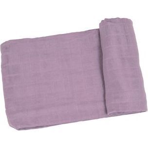 Solid Swaddle Blanket, Lavender Mist - Swaddles - 1