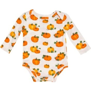 Pumpkin Patch Bodysuit, Orange