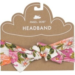 Wild Rose Floral Headband, Pink