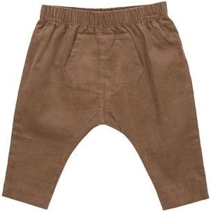 Mocha Drop Crotch Jogger, Brown - Pants - 1