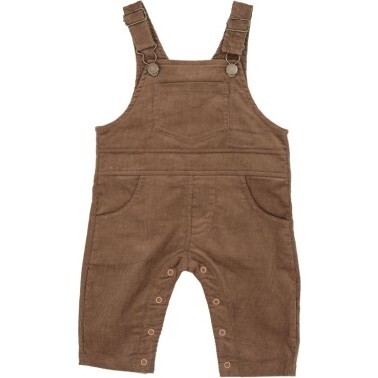 Mocha Classic Overall, Brown