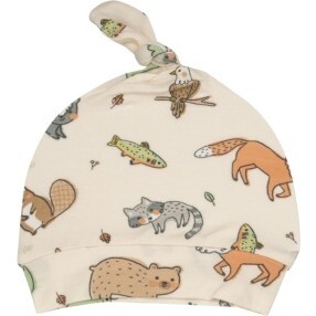American Woodland Friends Knotted Hat, Multi