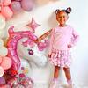 Unicorn Doodle Patch Sweatshirt, Pink - Sweatshirts - 3