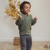 Sweater Top & Pant Set, Green - Mixed Apparel Set - 2