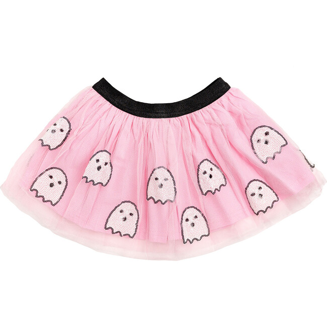 Ghost Halloween Tutu, Pink - Tutus - 1