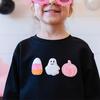 Halloween Treats Patch Sweatshirt, Black - Sweatshirts - 2
