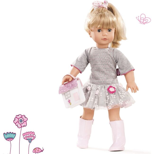 Jessica Netlace and Flowers 18" Soft-Body Standing-Doll