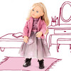 Happy Kidz Sophia 19" premium multi-jointed standing doll 7 piece playset - Dolls - 1 - thumbnail
