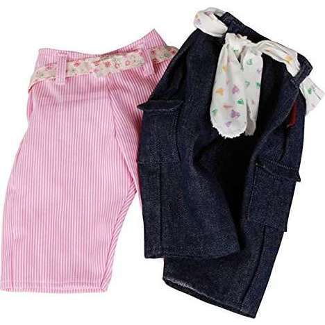 Dolls Accessory Pants Set of two designed for dolls 16.5" - 18" in height