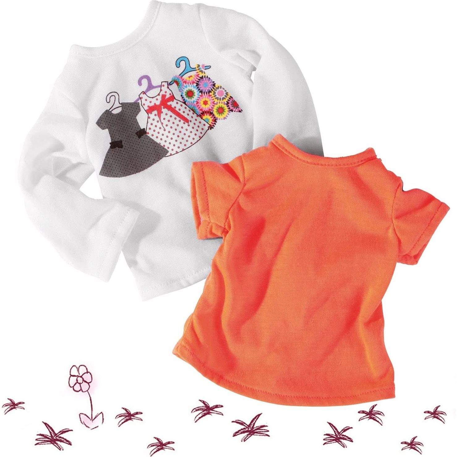 Doll Shirt clothing Accessories for Baby Dolls fits most larger dolls 17.2" - 19.7" - Doll Accessories - 1