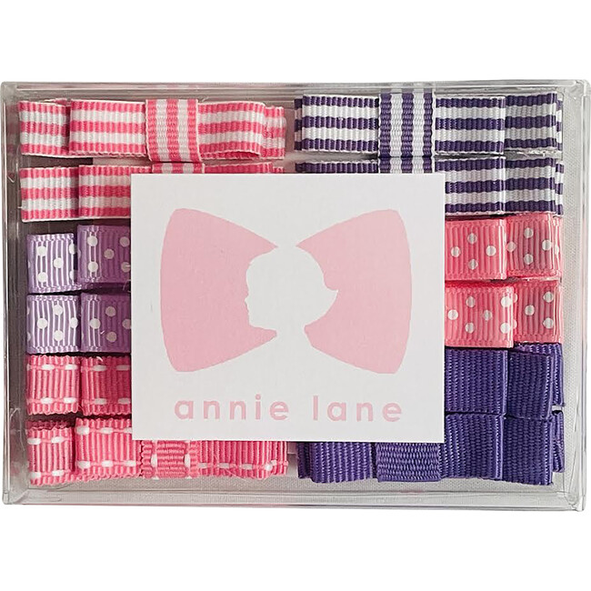 Twelve Bows Box Set, Pink and Purple Pairs