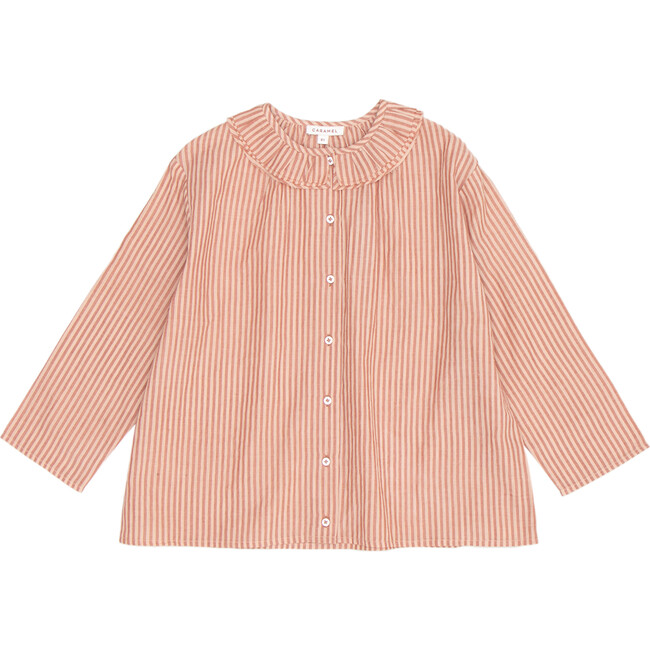 Moon Shirt, Dusty Rose Stripe