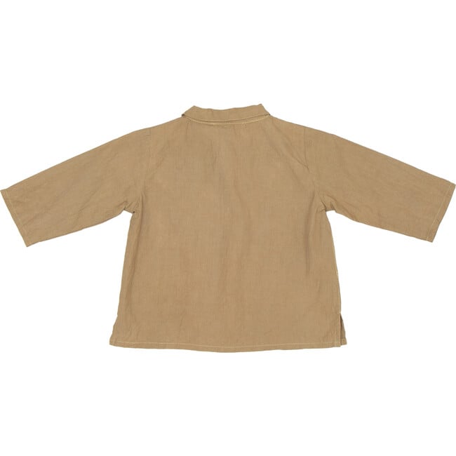 Piper Baby Shirt, Light Khaki - Shirts - 2