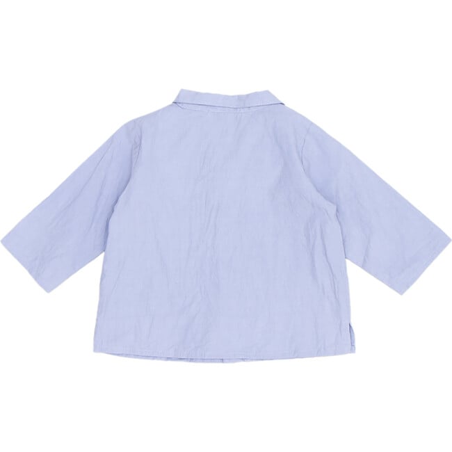 Piper Baby Shirt, Slate Blue - Shirts - 2