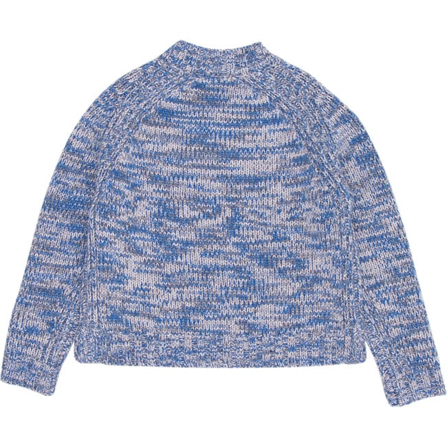 Mulu Jumper, Blue/ Grey Mouline - Sweaters - 2