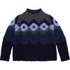 Luna Jumper, Navy/Darkgreymel/Midnight/Corn - Sweaters - 1 - thumbnail