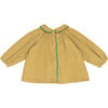 Jaya Baby Blouse, Lime - Blouses - 2