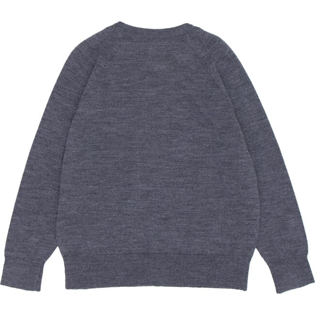 Keira Jumper, Dark Grey Melange - Sweaters - 2