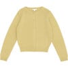 Gadwell Cardigan, Golden Green - Cardigans - 1 - thumbnail