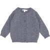 Gadwell Baby Cardigan, Night Mist - Cardigans - 1 - thumbnail