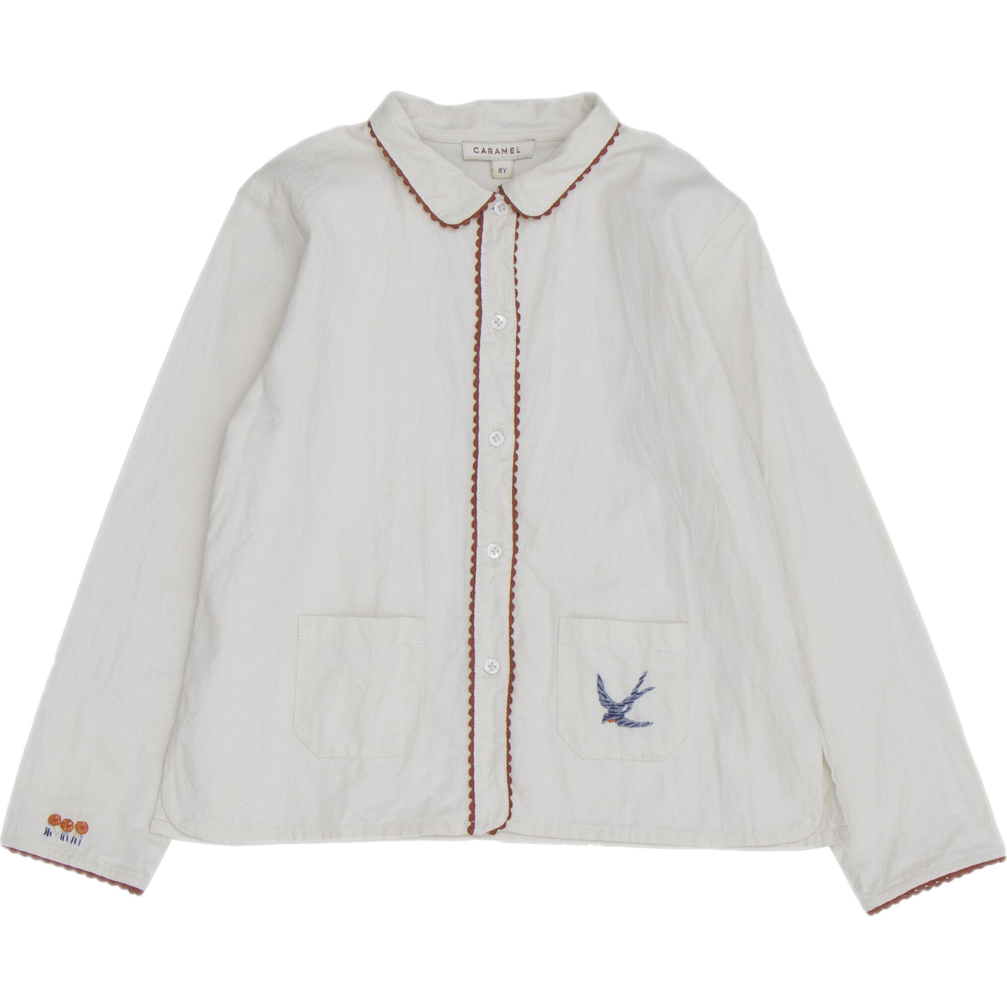 Dragonfly Shirt, Off-White - Shirts - 1
