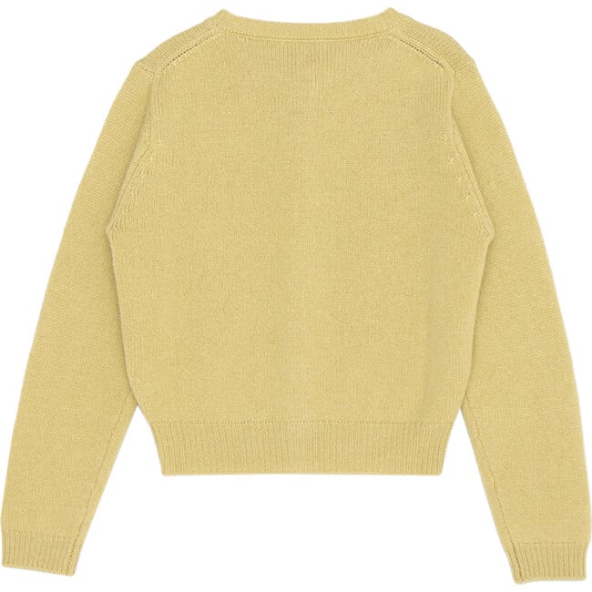 Gadwell Cardigan, Golden Green - Cardigans - 2