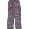 Ficus Trouser, Navy Seed Print - Pants - 2