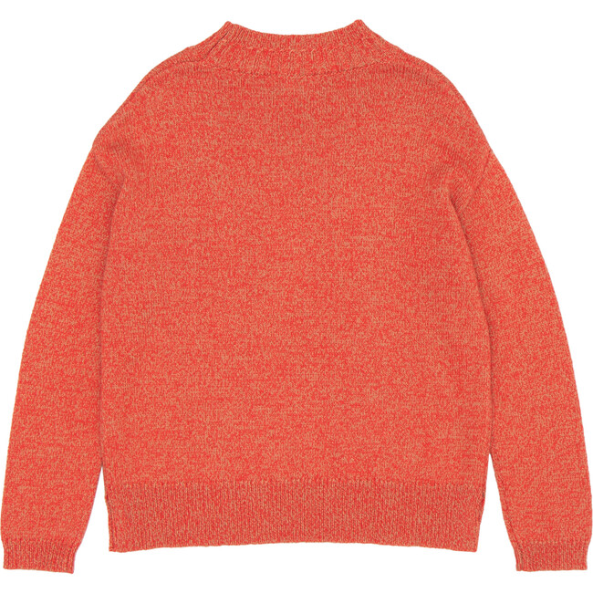 Eilio Jumper, Tomato/Camel Mouline - Sweaters - 2