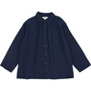 Aloe Shirt, Dark Navy - Shirts - 1 - thumbnail