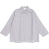 Aloe Shirt, Charcoal Microcheck - Shirts - 1 - thumbnail