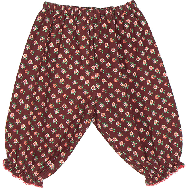 Arnica Baby Trouser, Chocolate Floral