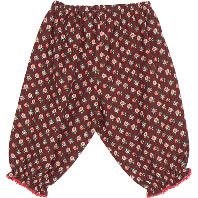 Arnica Baby Trouser, Chocolate Floral - Pants - 2
