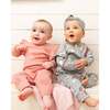 Sheep Print Top & Pants Set, Blue Grey - Mixed Apparel Set - 2
