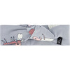 Sheep Print Headband, Blue Grey - Hair Accessories - 1 - thumbnail
