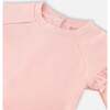 Little Heart Of Wool Top & Pants Set, Powder Pink - Mixed Apparel Set - 3