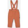 Sly Little Fox Print Onesie & Suspender Pant Set, Sage Green - Mixed Apparel Set - 4
