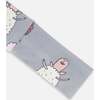 Sheep Print Headband, Blue Grey - Hair Accessories - 4