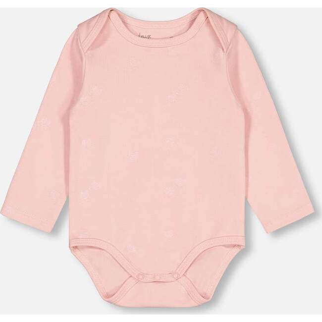 Sheep Print Onesie & Overall Set, Blue Grey & Powder Pink - Mixed Apparel Set - 5