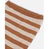Color-Block Sweater & Striped Pant Set, Sage Green & Golden Yellow - Mixed Apparel Set - 5