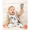 Artic Friends Print Top & Pants Set, Oatmeal - Mixed Apparel Set - 2