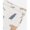 Artic Friends Print Top & Pants Set, Oatmeal - Mixed Apparel Set - 5