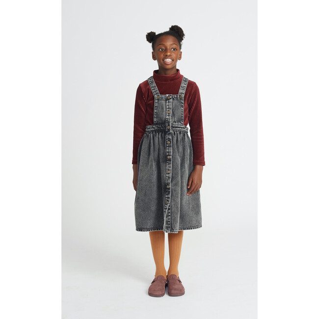 Mikaela Denim Skirt, Wash Ash - Skirts - 2