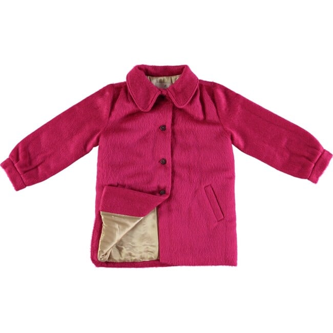 Esme Coat, Raspberry - Coats - 3