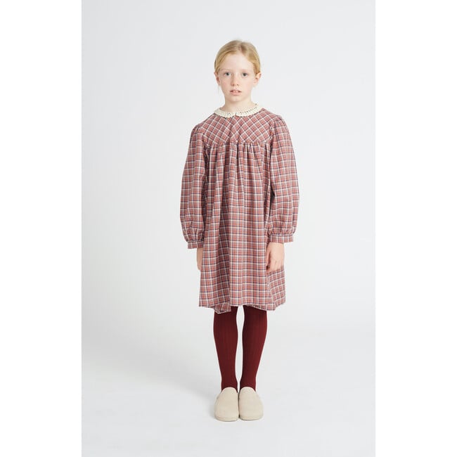 Eleanor Dress, Red Tartan Check - Dresses - 3